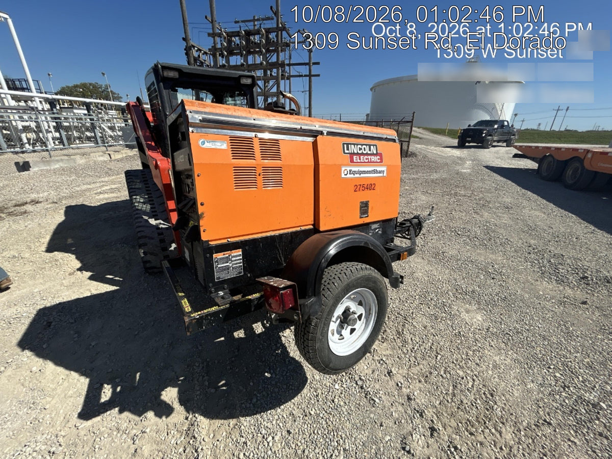 2022 Lincoln Electric LE400 Kubota V1505, Trlr, Cable Rack, Light Kit, ES Decals, T3