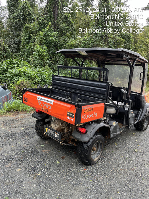 2022 Kubota RTV-X1140W-H Plastic Canopy, Windshield Acrylic Clear, LED Strobe Light, Wire Harness Kit, Back up Alarm