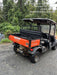 2022 Kubota RTV-X1140W-H Plastic Canopy, Windshield Acrylic Clear, LED Strobe Light, Wire Harness Kit, Back up Alarm