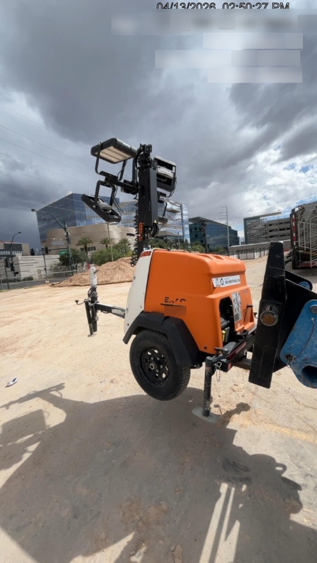 2023 Generac MLT2 Diesel, Flex Switch 120V Input, Powerzone Controller, (4) 320W LED Lights, 4kW Generator, 39.9 Gal Fuel Tank, 2" Ball, T3