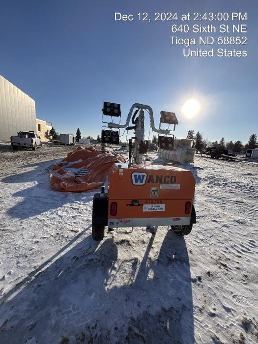 2024 Wanco WLTT-4MM4K Diesel, Deep Sea Controller, Shore Power Plug, Auto Start, (4) 350W LED Floodlights, 4kW Generator, 60 Gal Fuel Tank, 2" Ball, T3