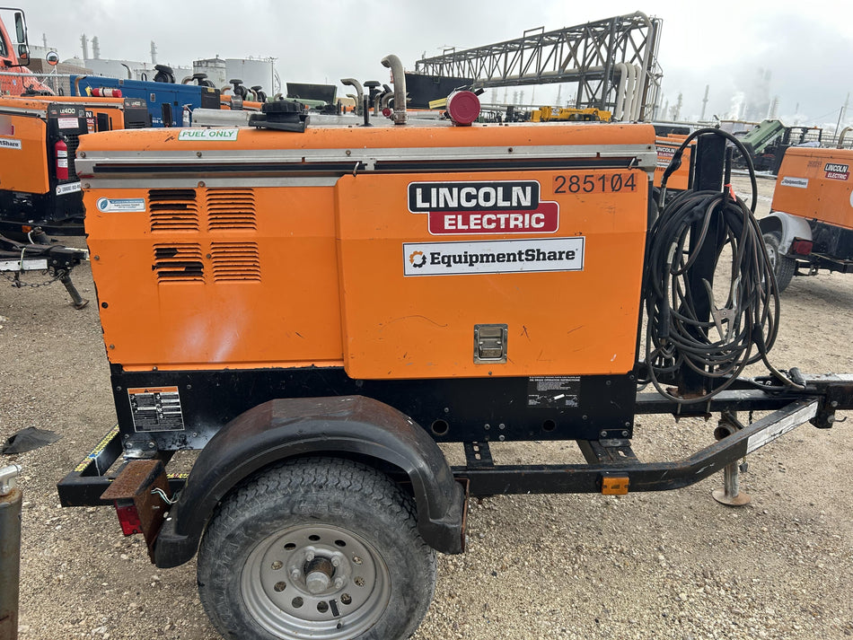 2022 Lincoln Electric LE400 Kubota V1505, Trlr, Cable Rack, Light Kit, ES Decals, T3