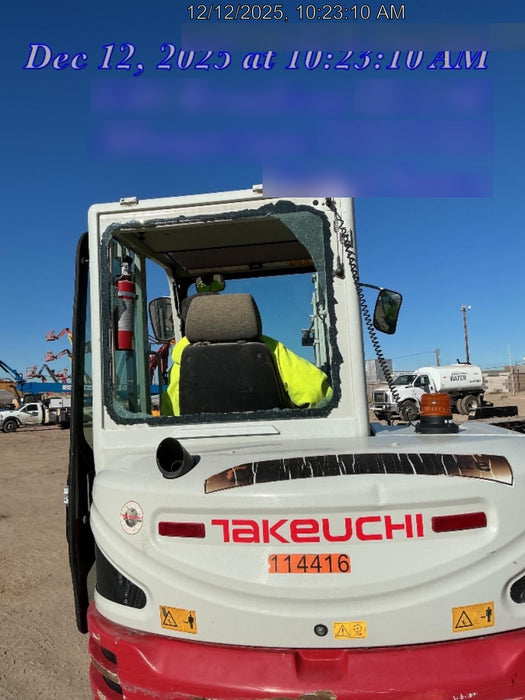 2020 Takeuchi TB250-2C Cab/Heat/Air, Rubber Tracks, Manual TAG QC