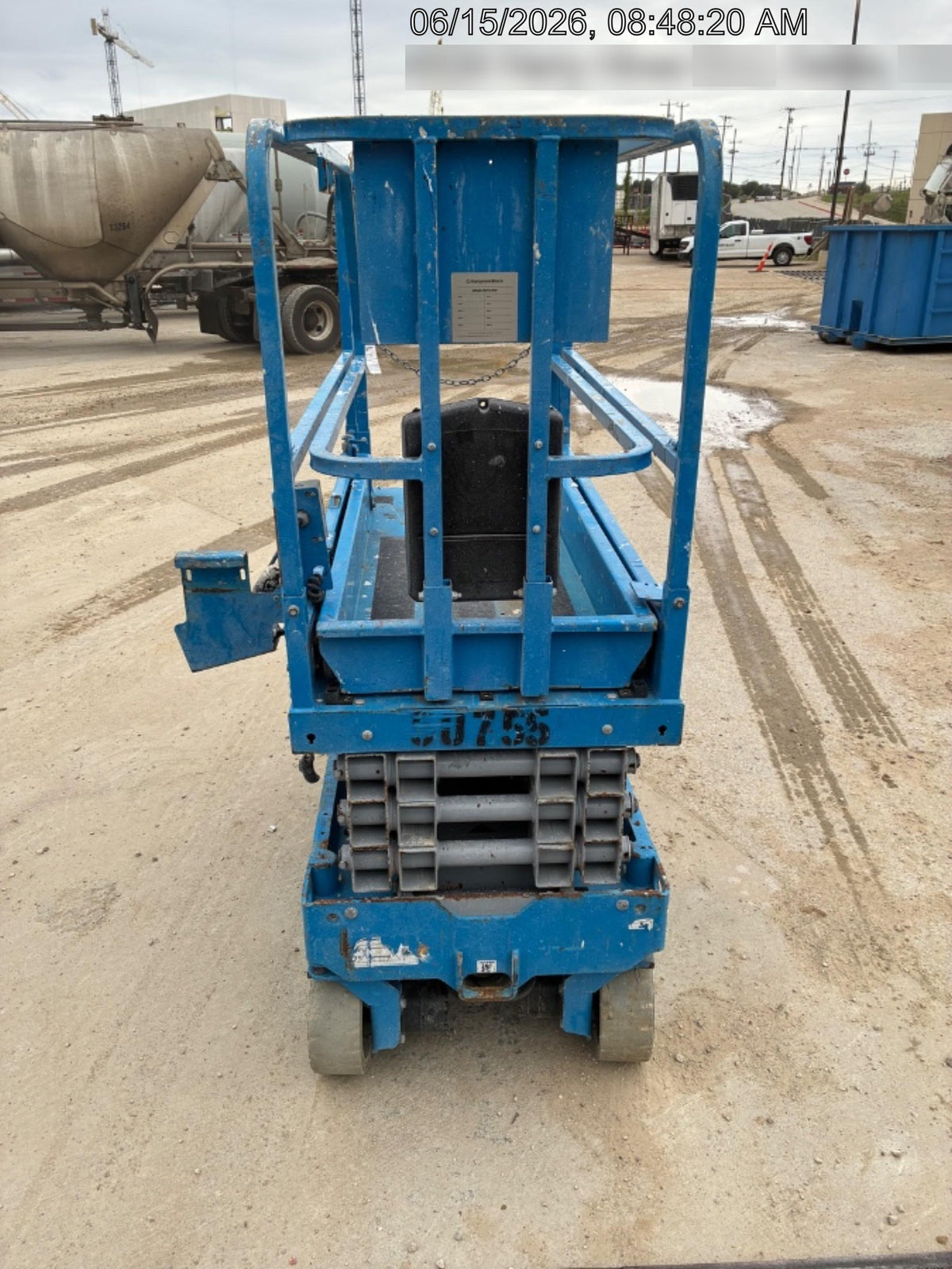 2019 Genie GS-1930 Fixed Rails with Chain Entry
