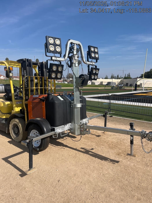 2024 Wanco WLTT-4MM4K Diesel, Deep Sea Controller, Shore Power Plug, Auto Start, (4) 350W LED Floodlights, 4kW Generator, 60 Gal Fuel Tank, 2" Ball, T3