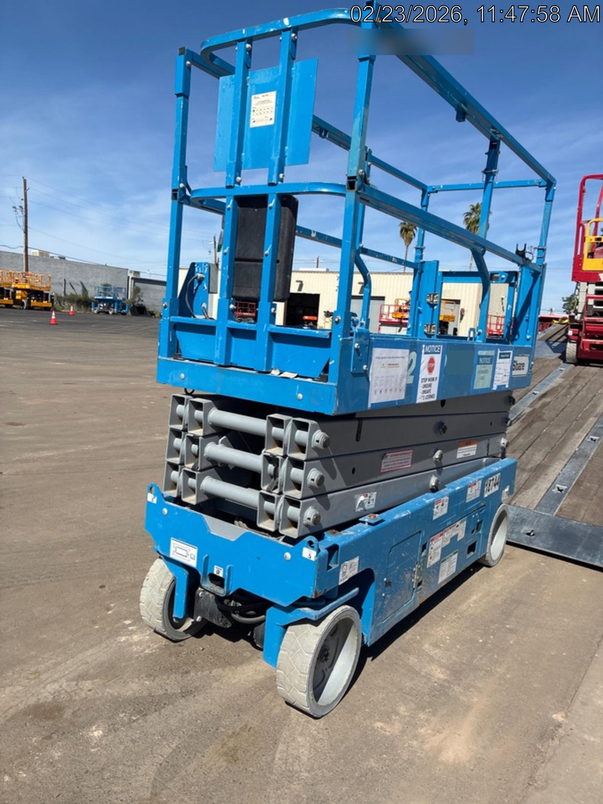2018 Genie GS-2632 Genie GS-2632 Scissor Lift w/Standard Options