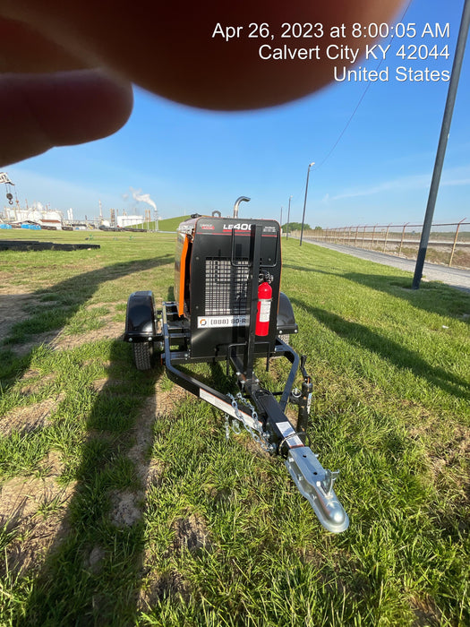 2023 Lincoln Electric LE400 Kubota V1505, Trlr, Cable Rack, Light Kit, ES Decals, T3