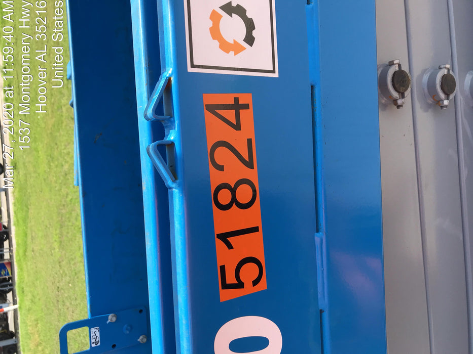 2019 Genie GS-1930 Fixed Rails with Chain Entry