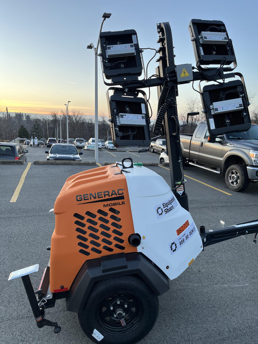 2023 Generac MLT2 Diesel, Flex Switch 120V Input, Powerzone Controller, 
(4) 320W LED Lights, 4kW Generator, 39.9 Gal Fuel Tank, 2" Ball, T3