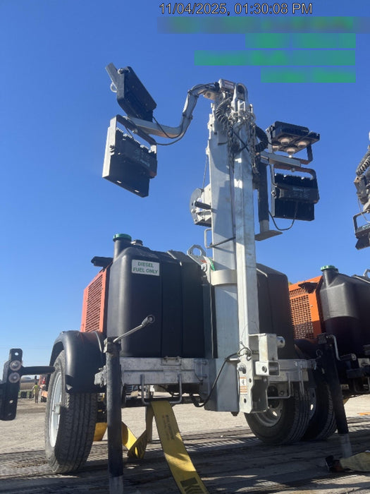 2024 Wanco WLTT-4MM4K Diesel, Deep Sea Controller, Shore Power Plug, Auto Start, (4) 350W LED Floodlights, 4kW Generator, 60 Gal Fuel Tank, 2" Ball, T3