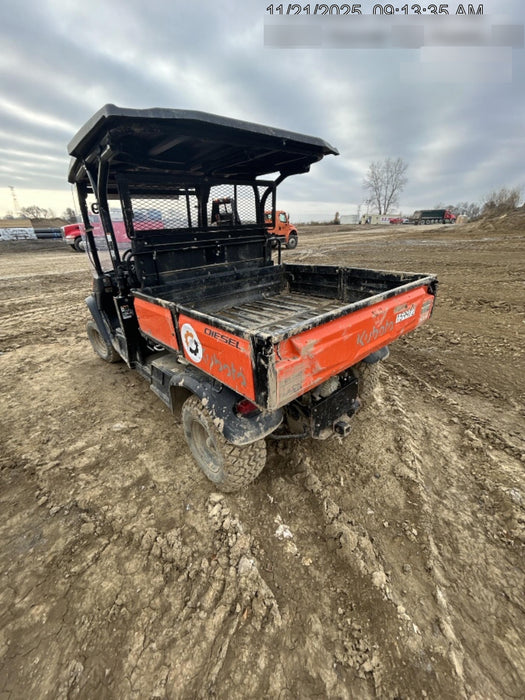 2021 Kubota RTV-X1140W-H Plastic Canopy, Windshield Acrylic Clear, LED Strobe Light, Wire Harness Kit, Back up Alarm