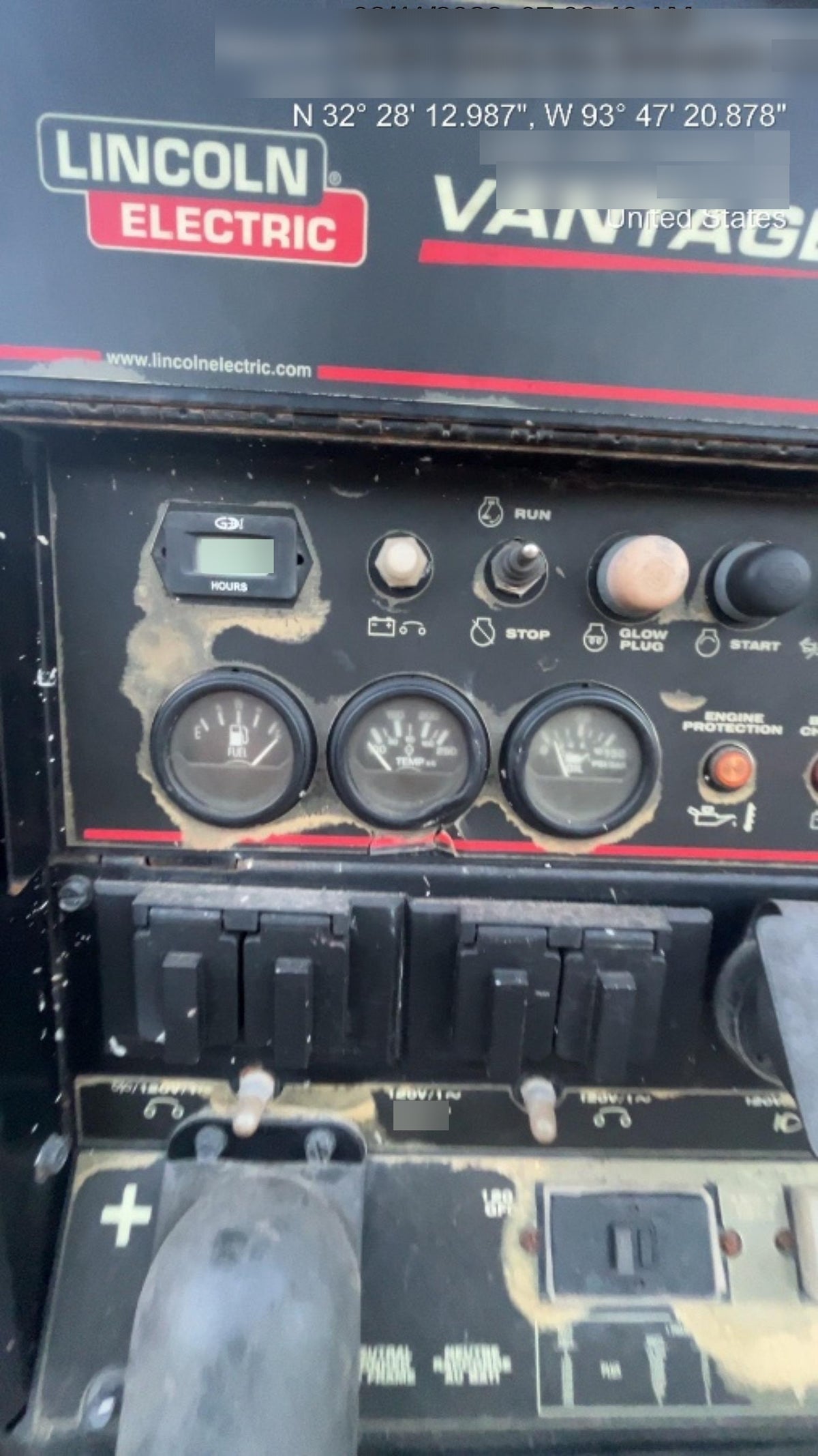 2018 Lincoln Electric Vantage 322 Lincoln Vantage 322 Welder Ready Pak 3 - Vantage 322, Trailer, Fender and light kit, Cable rack