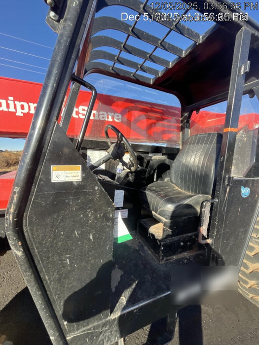 2019 Manitou MTA12042 Canopy, 120 HP , Solid Tires, Work Lights, Lift Hook, Auxiliary Hydraulics w/66" Carriage and 60" Forks