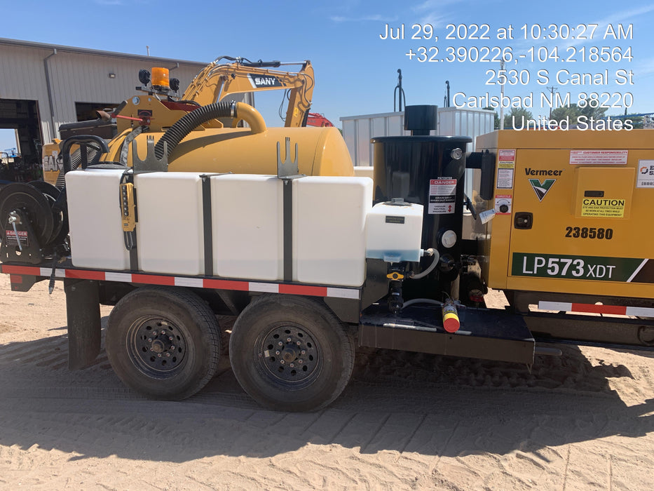 2022 Vac-Tron LP573XDT T4 Koehler Diesel Engine, 500 Gallon Debris Tank, x2 100 Gallon Water Tanks
