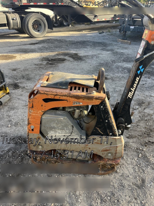 2023 Multiquip MV308GH Honda GX270, 18" Plate, Tachometer