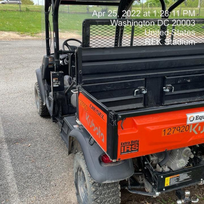 2020 Kubota RTV-X1140W-H Plastic Canopy, Windshield Acrylic Clear, LED Strobe Light, Wire Harness Kit, Back up Alarm