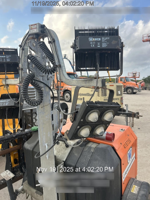 2024 Wanco WLTT-4MM4K Diesel, Deep Sea Controller, Shore Power Plug, Auto Start, (4) 350W LED Floodlights, 4kW Generator, 60 Gal Fuel Tank, 2" Ball, T3