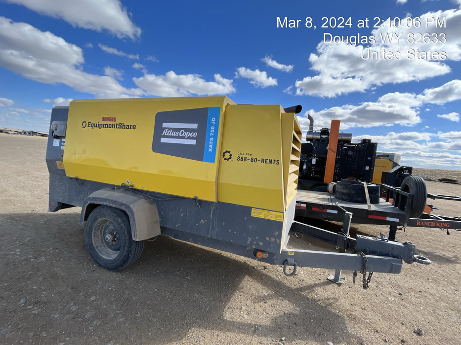 2022 ATLAS COPCO XATS750 IT4 Reman