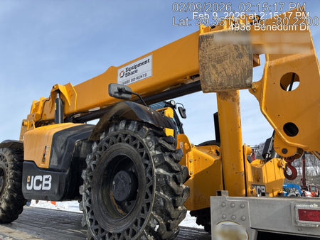 2020 JCB 512-56 Cab/Heat/Air, 109Hp, Solid Tires, Work Lights, Beacon, Aux Hydraulics, Back up Alarm, Lifting Eye, ES Decals