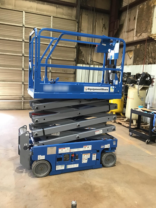 2019 Genie GS-1930 Fixed rails with chain Entry