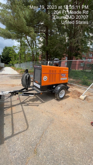 2021 Lincoln Electric Vantage 549X Ready Pak 3, ORANGE (includes trailer, cable rack, fender light kit)
