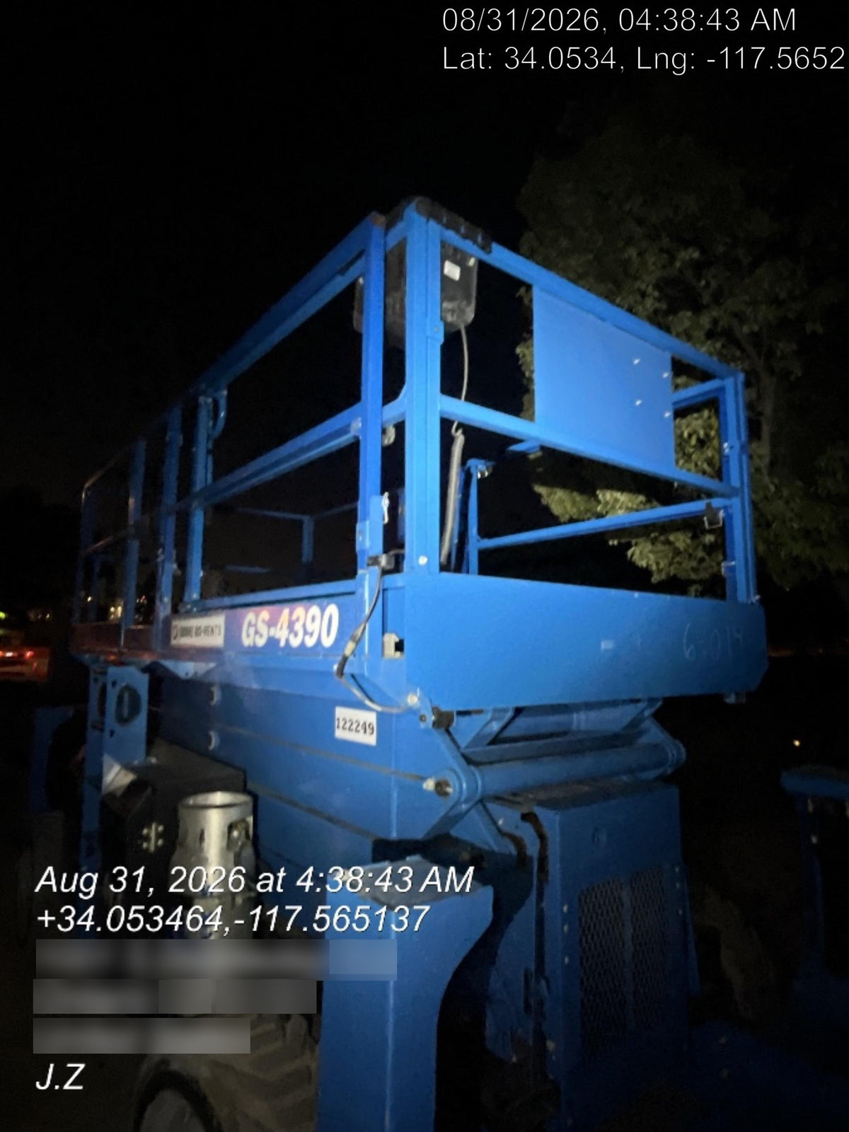 2020 GENIE GS-4390 RT