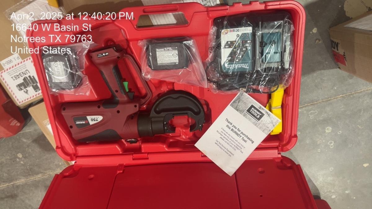 2025 BURNDY PAT750LI