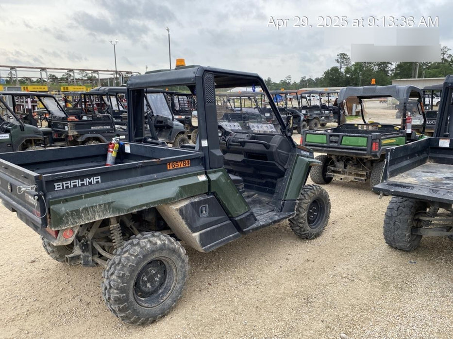 2021 Yanmar YU1000 Canopy, Steel Wheel, Poly WindShield, Beacon, Backup Alarm