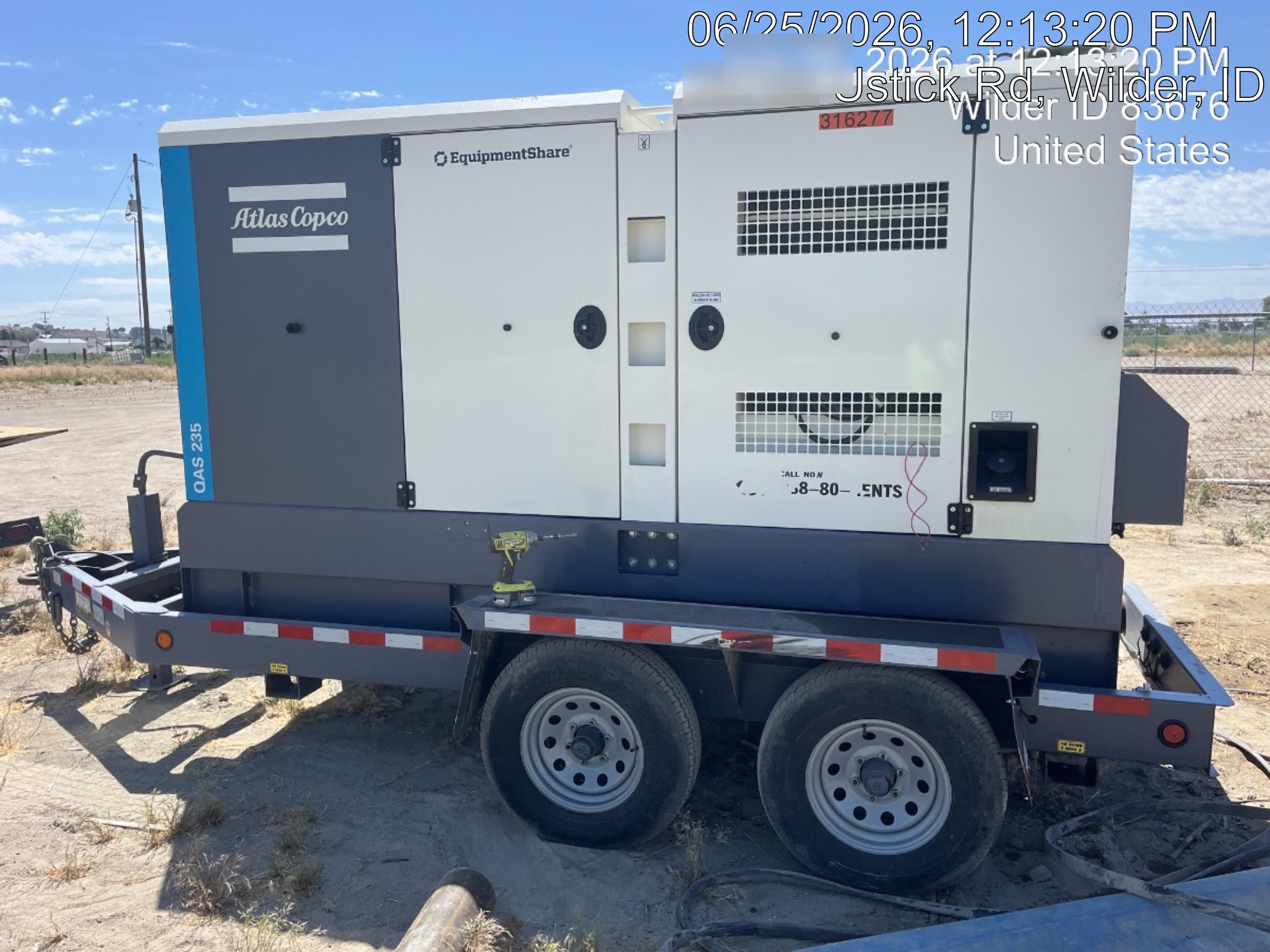 2023 ATLAS COPCO QAS 235