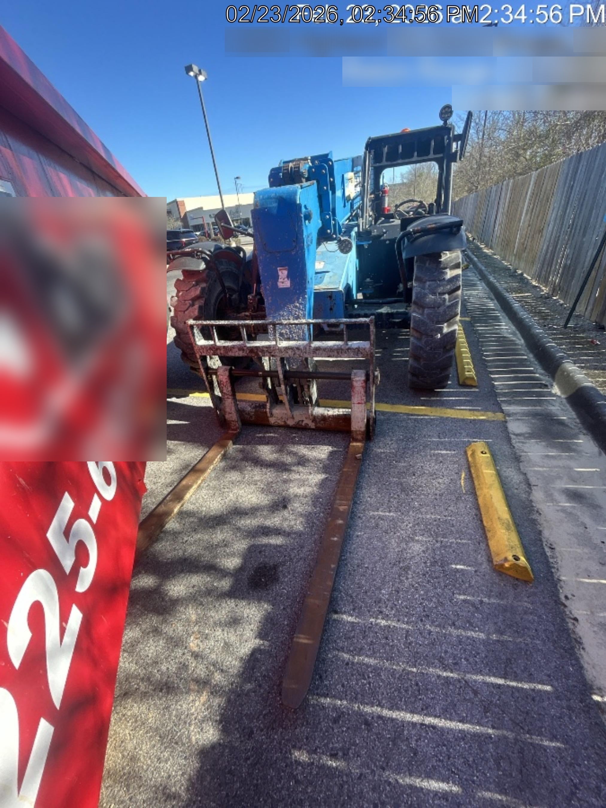 2017 Genie GTH-636 Genie GTH636, Foam Filled Tires, 48" carriage