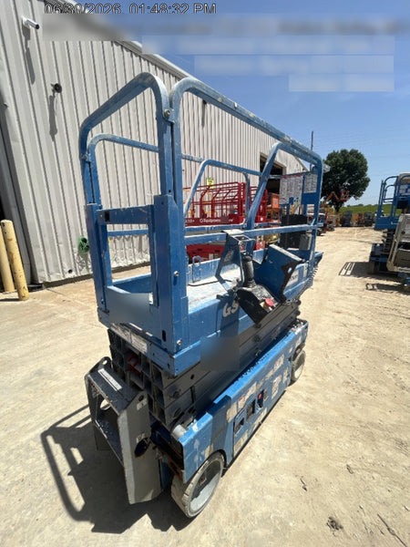 2020 Genie GS-1930 Solid Non Marking Tires, Beacon, Folding rails with half height swing gate