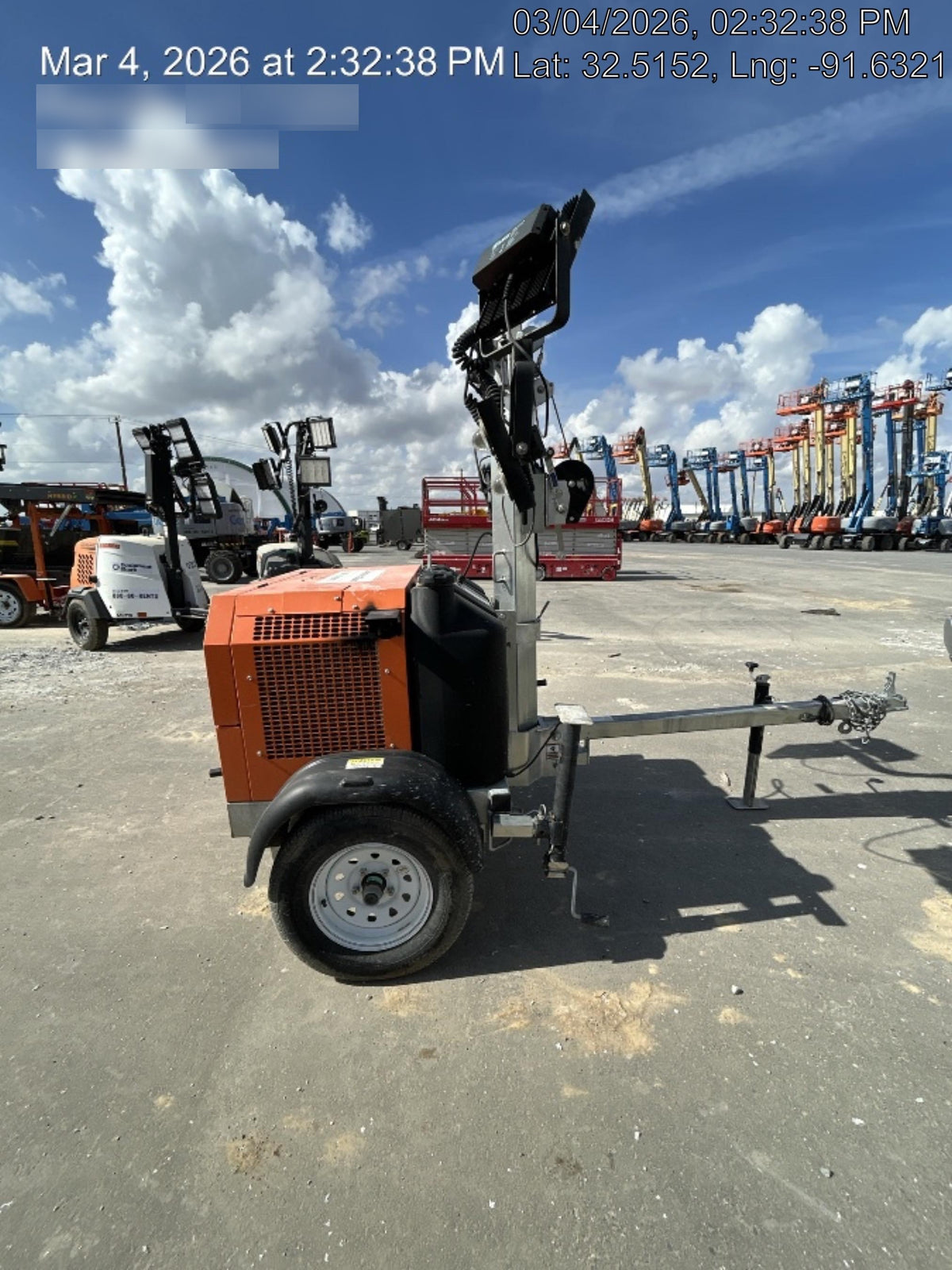2024 Wanco WLTT-4MM4K Diesel, Deep Sea Controller, Shore Power Plug, Auto Start, (4) 350W LED Floodlights, 4kW Generator, 60 Gal Fuel Tank, 2" Ball, T3