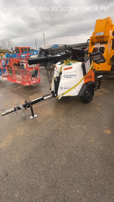 2023 Generac MLT2 Diesel, Flex Switch 120V Input, Powerzone Controller, 
(4) 320W LED Lights, 4kW Generator, 39.9 Gal Fuel Tank, 2" Ball, T3