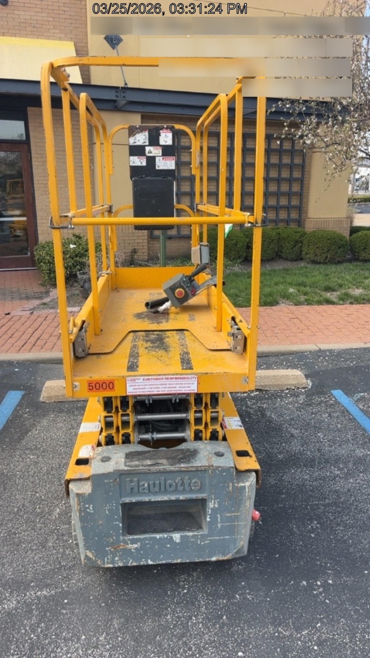 2017 Haulotte Optimum 1931E Haulotte 19' Scissor Lift