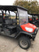 2021 Kubota RTV-X1140W-H Plastic Canopy, Windshield Acrylic Clear, LED Strobe Light, Wire Harness Kit, Back up Alarm