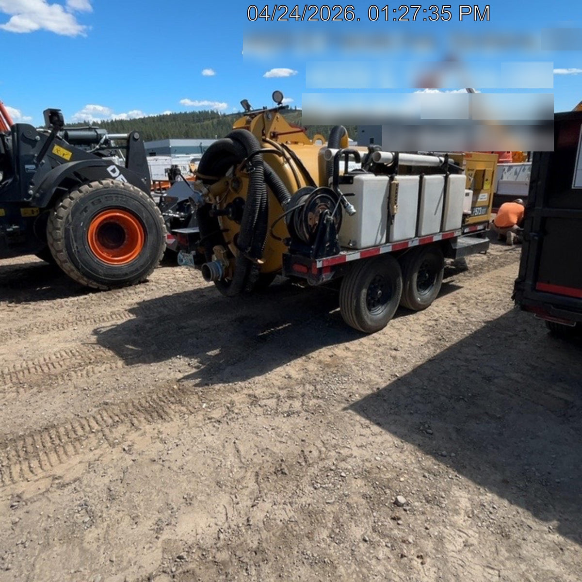 2022 Vac-Tron LP573XDT T4 Koehler Diesel Engine, 500 Gallon Debris Tank, x2 100 Gallon Water Tanks