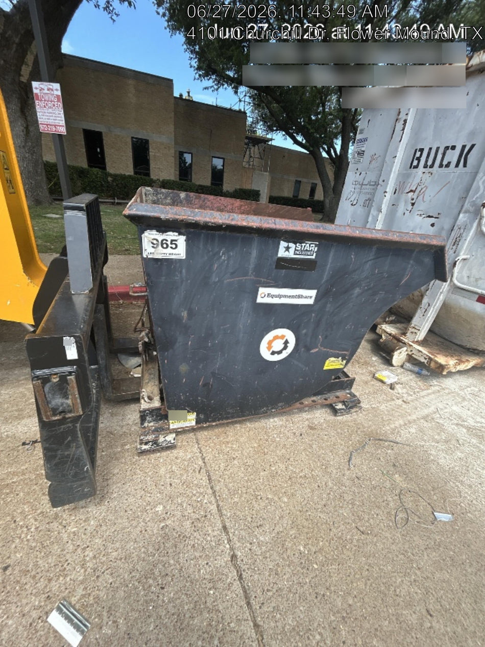 2018 STAR INDUSTRIES M-1820 - Self-Dump Hopper