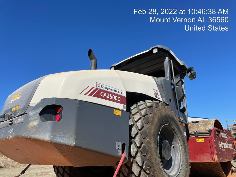 2021 DYNAPAC CA2500D