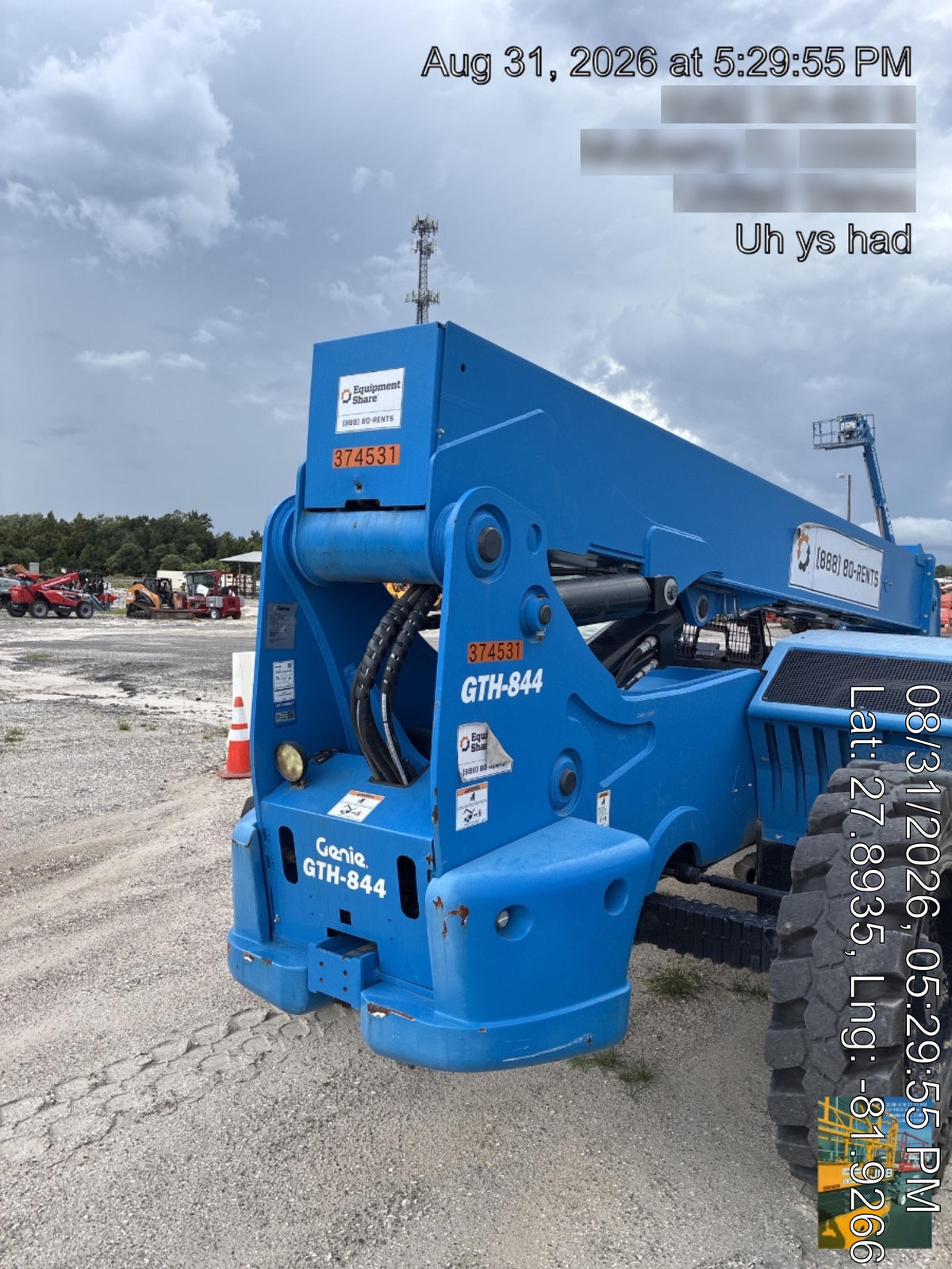 2023 GENIE GTH-844
