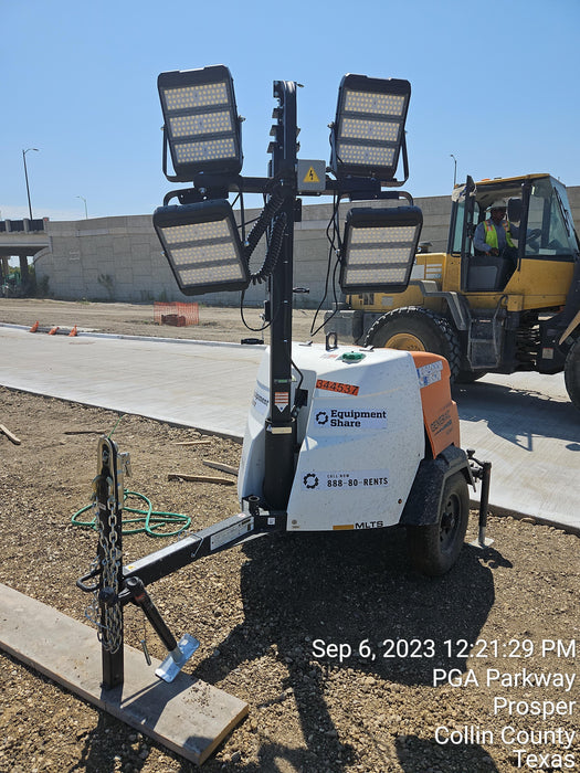 2023 Generac MLT2 Diesel, Flex Switch 120V Input, Powerzone Controller, (4) 320W LED Lights, 4kW Generator, 39.9 Gal Fuel Tank, 2" Ball, T3