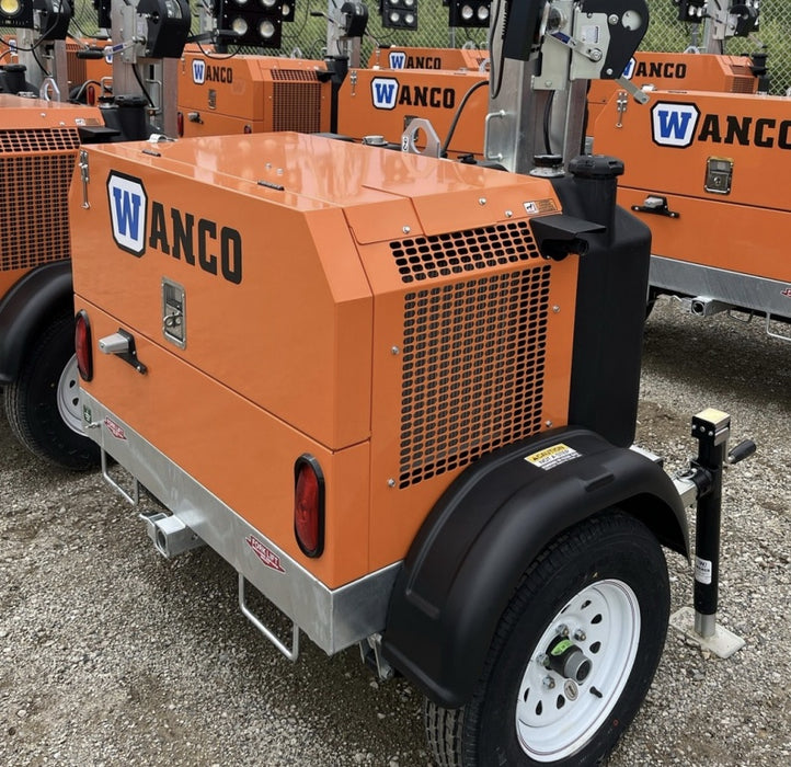 2024 Wanco WLTT-4MM4K Diesel, Deep Sea Controller, Shore Power Plug, Auto Start, (4) 350W LED Floodlights, 4kW Generator, 60 Gal Fuel Tank, 2" Ball, T3