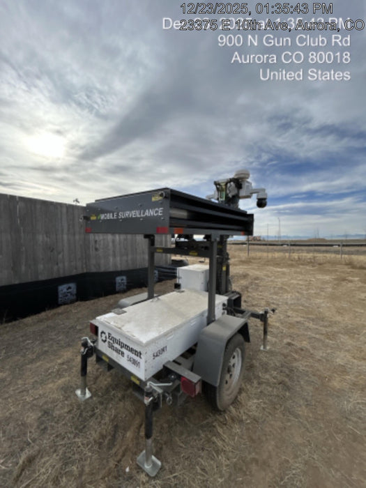 2025 NATIONAL SIGNAL Sunray Solar-Powered Mobile Integrator Tower