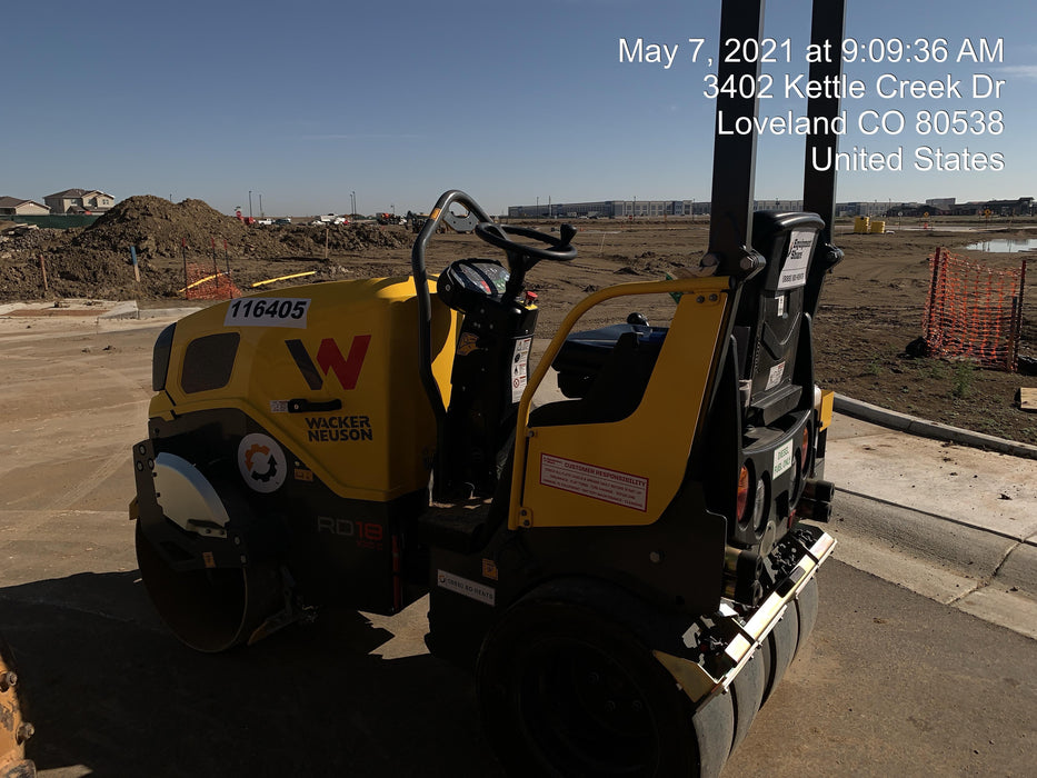 2020 WACKER NEUSON RD18