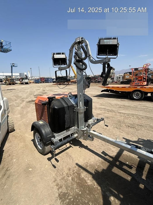 2024 Wanco WLTT-4MM4K Diesel, Deep Sea Controller, Shore Power Plug, Auto Start, (4) 350W LED Floodlights, 4kW Generator, 60 Gal Fuel Tank, 2" Ball, T3