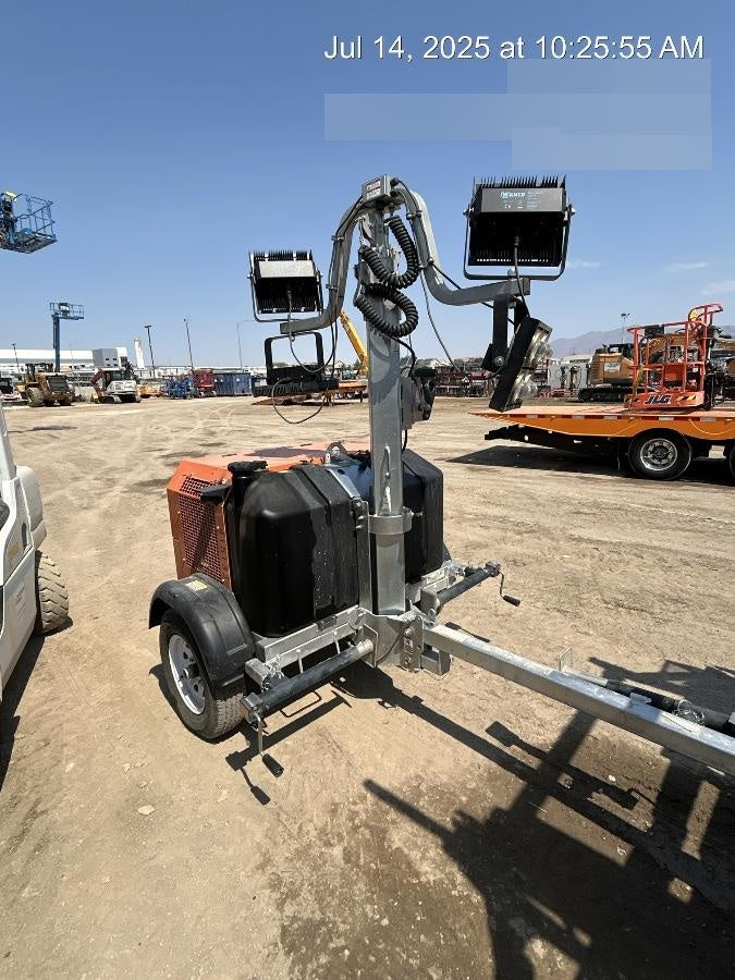 2024 Wanco WLTT-4MM4K Diesel, Deep Sea Controller, Shore Power Plug, Auto Start, (4) 350W LED Floodlights, 4kW Generator, 60 Gal Fuel Tank, 2" Ball, T3