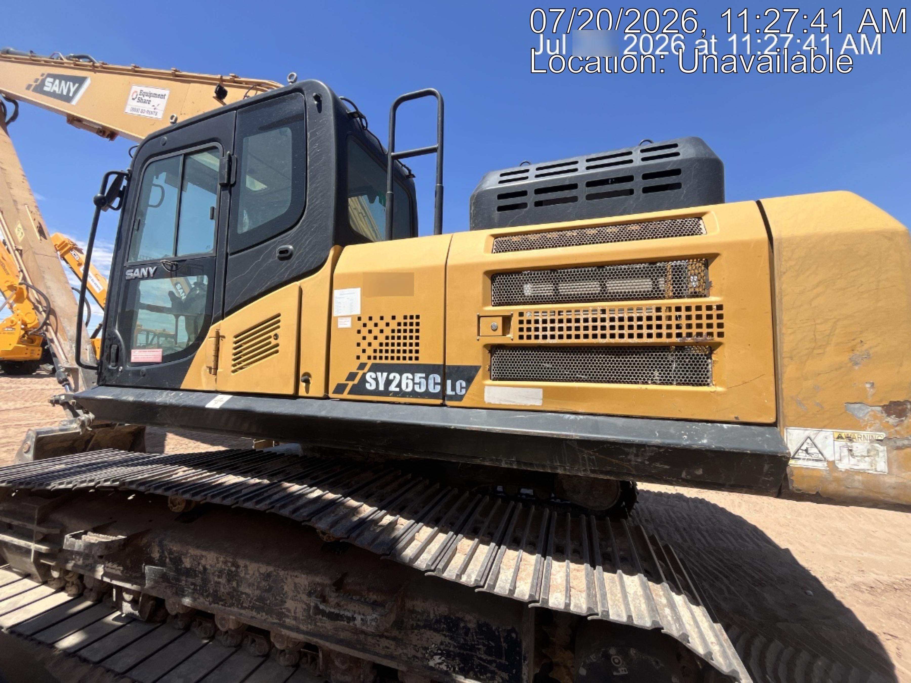 2020 SANY SY265LR