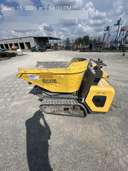 2019 WACKER NEUSON DT10