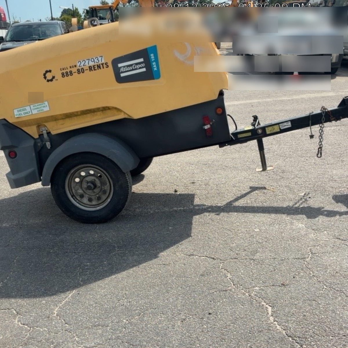 2022 ATLAS COPCO XAS188 CWK