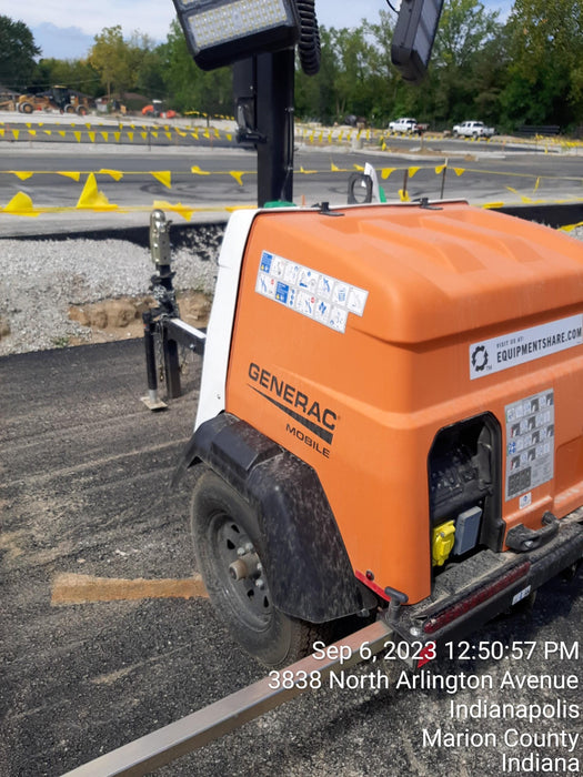 2023 Generac MLT2 Diesel, Flex Switch 120V Input, Powerzone Controller, (4) 320W LED Lights, 4kW Generator, 39.9 Gal Fuel Tank, 2" Ball, T3