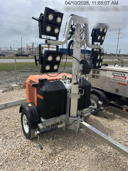 2024 Wanco WLTT-4MM4K Diesel, Deep Sea Controller, Shore Power Plug, Auto Start, (4) 350W LED Floodlights, 4kW Generator, 60 Gal Fuel Tank, 2" Ball, T3